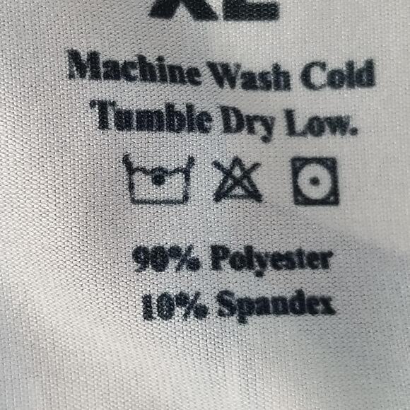 Handsome Bogey Polo Shirt Mens XL Blue Tropical Hawaiian Golf Bird of Paradise - Picture 14 of 14